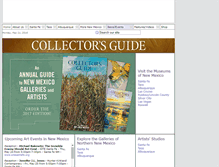 Tablet Screenshot of collectorsguide.com